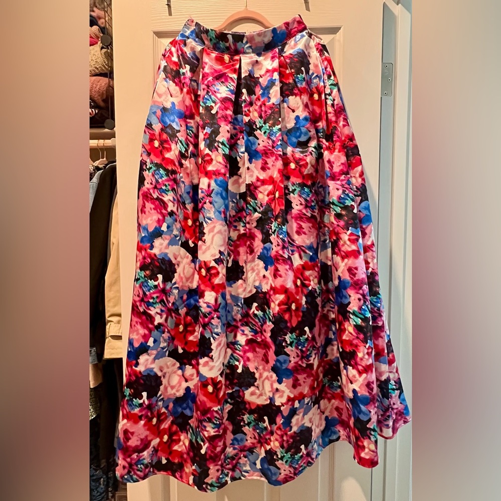 Windsor Vibrant Floral Maxi Skirt
